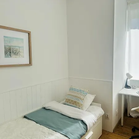 Quarto em Acomodações Particulares Pokoje Na Kartuskiej Gdańsk